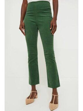Tuckernuck Green Corduroy Ashford Flare Pants Size XL
